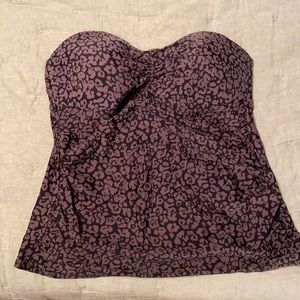 Cheetah Merona Bathing suit top